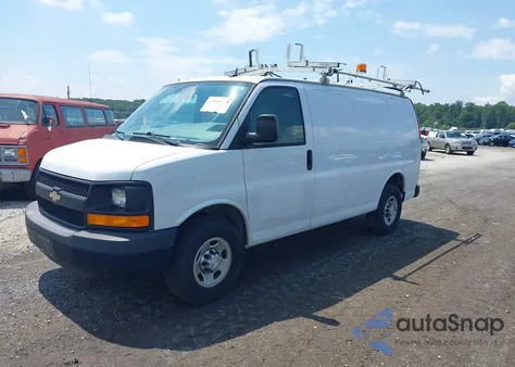 2015 Chevrolet Express 2500 Work Van from USA, damaged, VIN 1GCWGFCF1F1156818